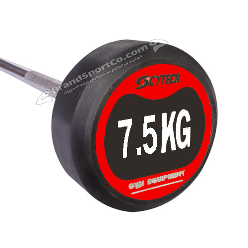 باربل 7.5 کیلوگرمی میله صاف قرمز CYTECH