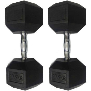  دمبل شش ضلعی 27.5 کیلوگرمی