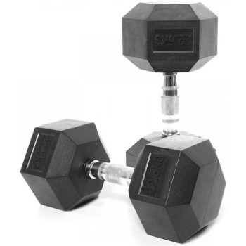  دمبل شش ضلعی 25 کیلوگرمی